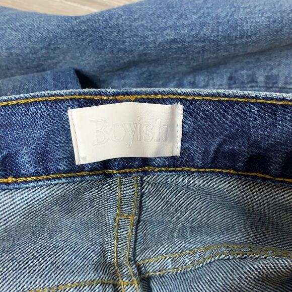 NWT Boyish jeans Billy high rise skinny raw hem - Picture 3 of 8